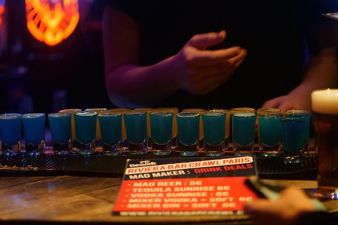 Paris Latin Quarter Pub Crawl Bars and Clubs - Saint-Germain-des-Prés energy and finishing with a club