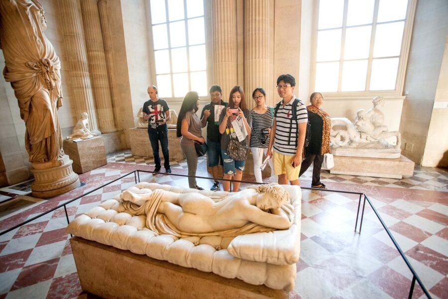Paris: Louvre Museum Guided Tour - The “commercial area” moments: medieval fortress meets modern design