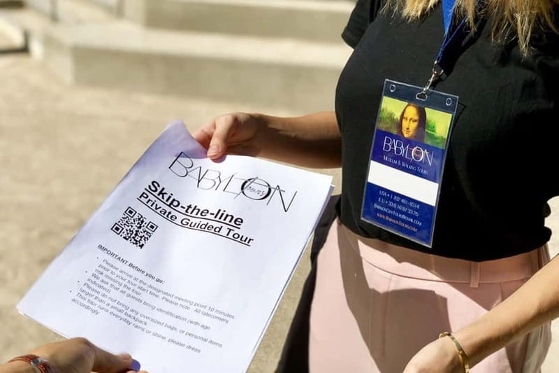 Paris: Louvre Must-See Tour with Reserved Entry Ticket - Key things to know before you go