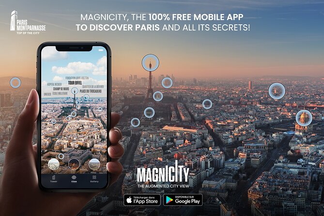Paris Montparnasse Top of the City Observation Deck Entry Ticket - Food and drinks: nice to have, but set expectations before you arrive