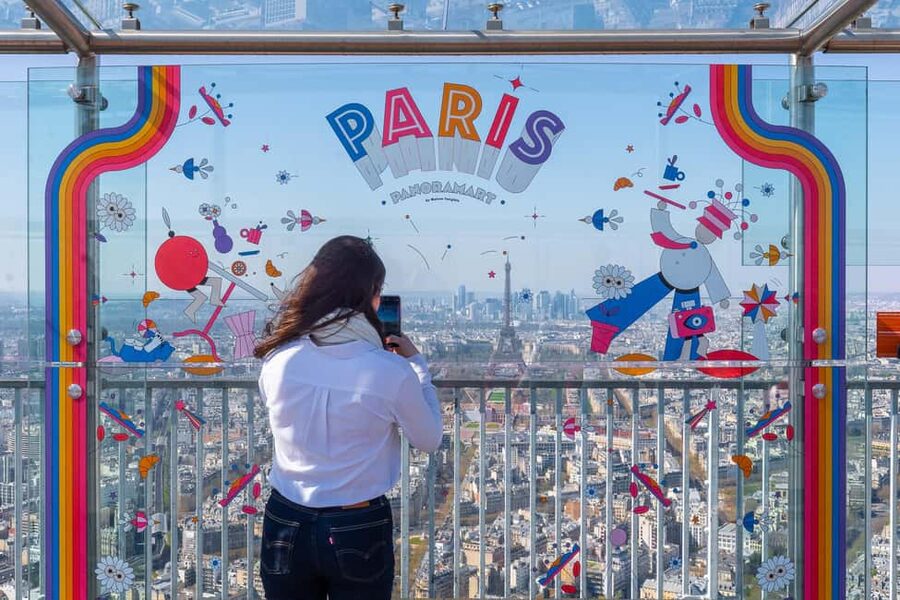 Paris: Montparnasse Tower Observation Deck Entry Ticket - The Magnicity app: your phone turns rooftop confusion into orientation