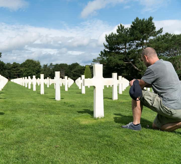 Paris: Normandy D-Day Sites Guided Day Trip with Lunch - Pointe du Hoc, bomb craters, and the cliff line that made Rangers famous