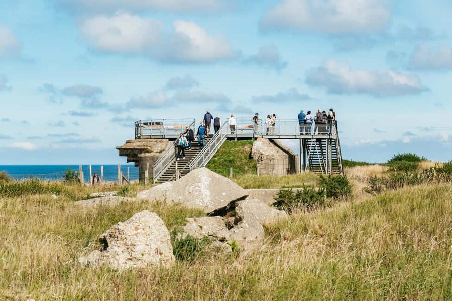 Paris: Normandy D-Day Sites Guided Day Trip with Lunch - Utah Beach Museum in a German bunker, where the coast tells the story