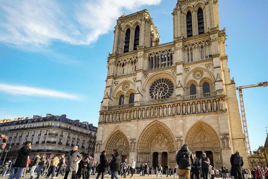 Paris: Notre Dame Cathedral Exterior Tour with Free Entry - Key highlights to know before you go