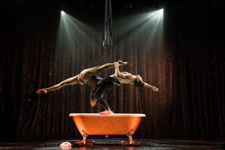Paris: Paradis Latin Cabaret Show with Optional Champagne - The Cast and Audience Interaction: Nearly 30 Artists Up Close