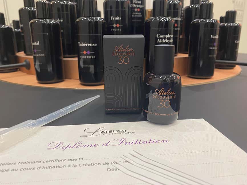 Paris: Perfume-Making Workshop - Molinard Parfums: why the brand name shows up for a reason