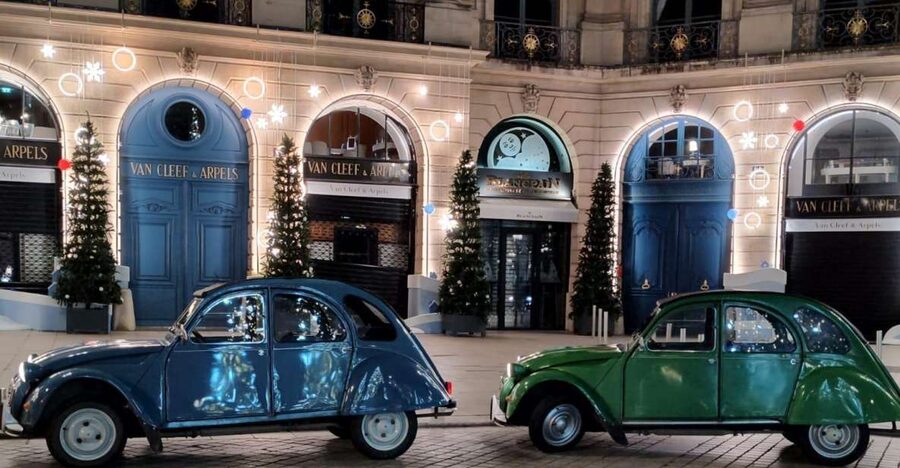 Paris: Private Christmas Lights Tour by Citroën 2CV - Pickup across the 1st to 20th arrondissements, and what that means in real life