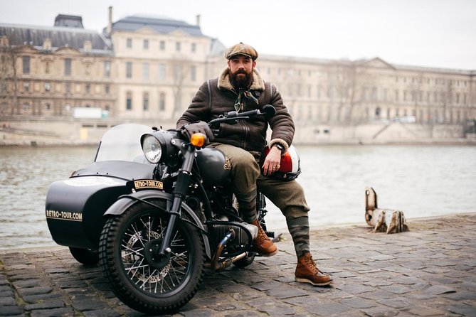 Paris Private Flexible Duration Guided Tour on a Vintage Sidecar - Price and what $119.72 per person covers