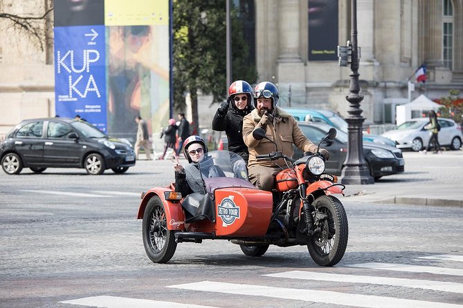 Paris Private Flexible Duration Guided Tour on a Vintage Sidecar - Your driver sets the tone, and that is where success lives