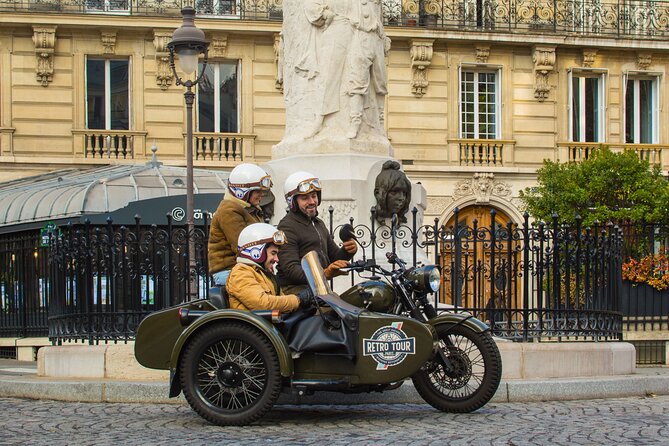 Paris Private Flexible Duration Guided Tour on a Vintage Sidecar - Latin Quarter to Île de la Cité: Roman ruins, old Paris, and the Seine birthplace
