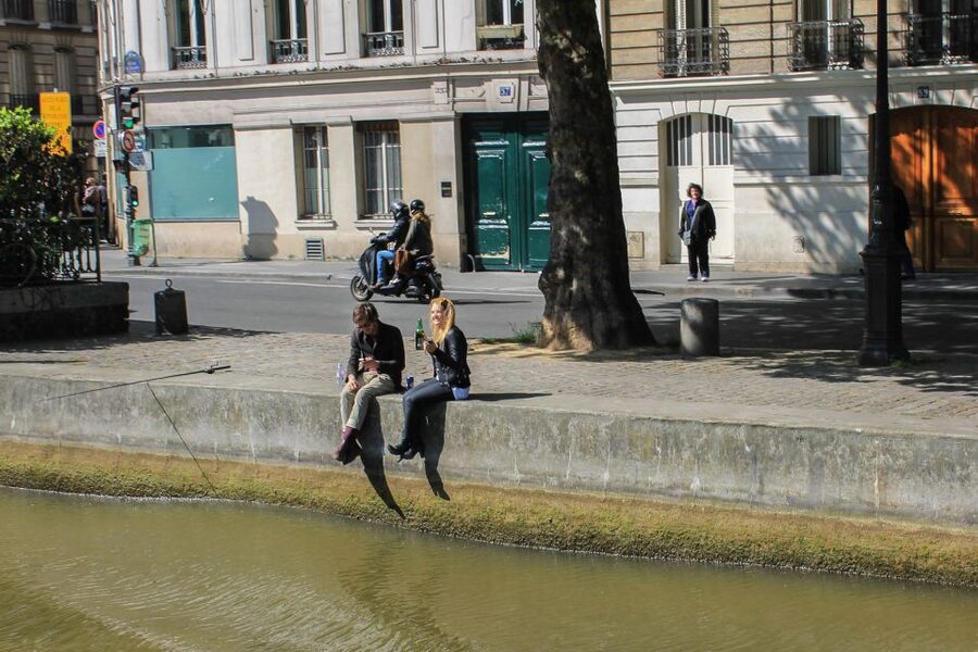 Paris: Seine River and Canal Saint-Martin Cruise - Bassin de la Villette and the arcing rue de Crimée footbridge