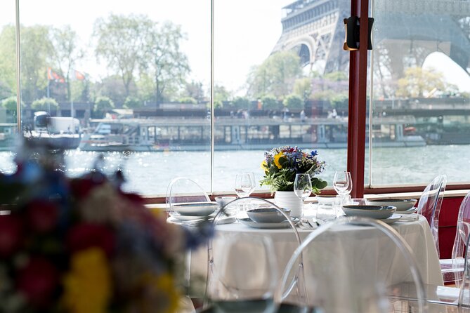 Paris Theo Boat Seine River Italian Trattoria Style Dinner Cruise - Seine River landmarks you’ll spot at night, bridge by bridge
