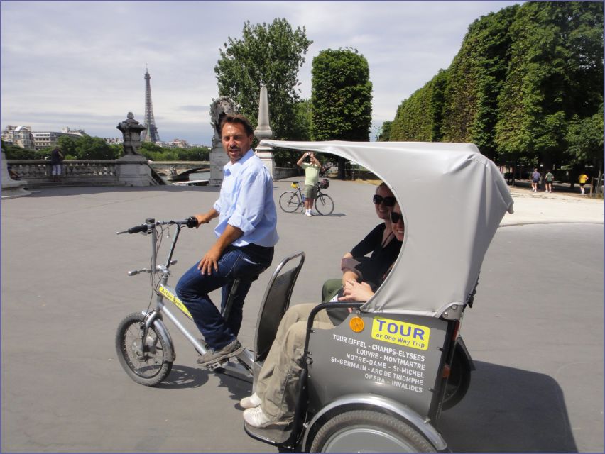 Paris Tuk-Tuk: 2, 4 or 6H First Highlights & Parisian Areas - Meeting point and what to do before you go