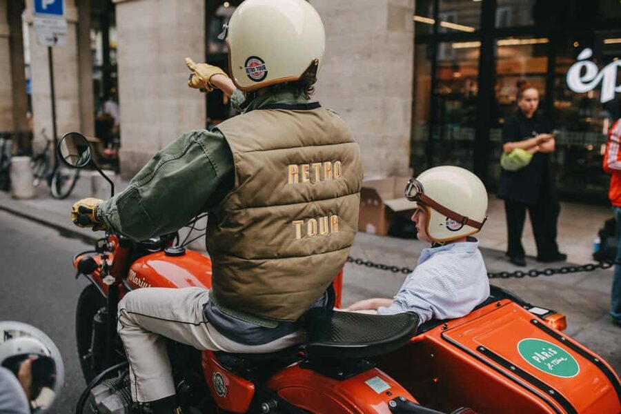 Paris Vintage Sidecar Premium & Private Half-Day Tour - Price and value for $442 per group up to two