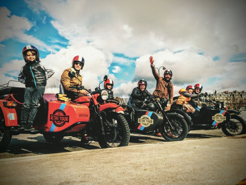 Paris Vintage Sidecar Premium & Private Half-Day Tour - Arc de Triomphe: passing the monument, then learning what to look for