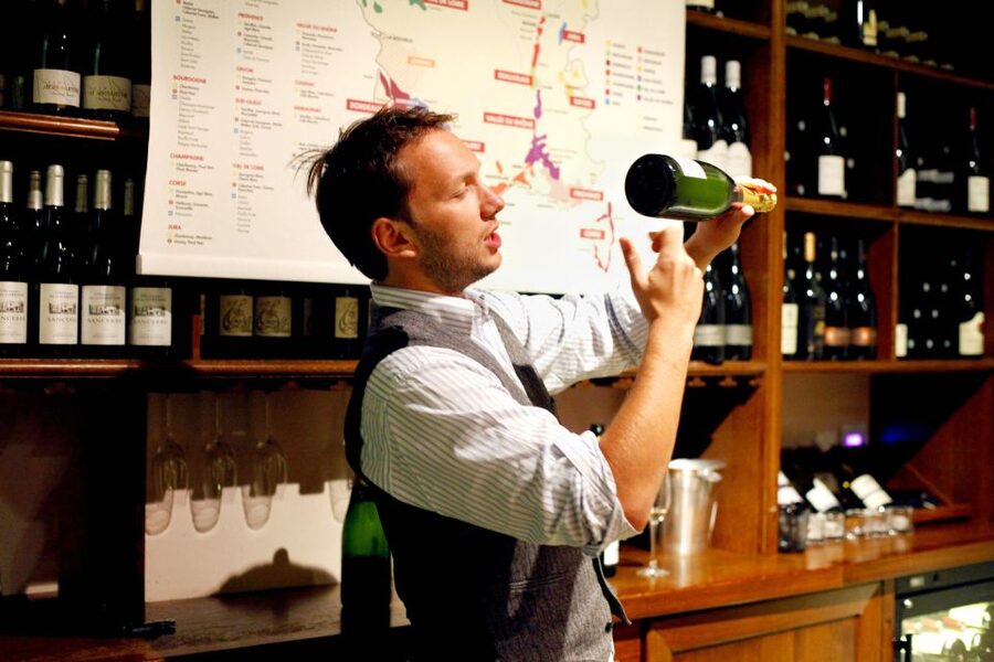 Paris: Wine and Cheese Lunch - Reading a French wine label without feeling lost