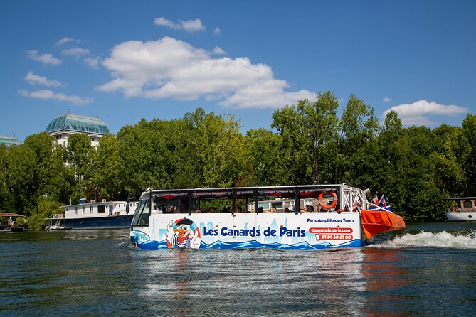 Tours of Paris and the Hauts-de-Seine in an Amphibious Bus - Heading back to land: Issy-Les-Moulineaux and the Statue of Liberty link